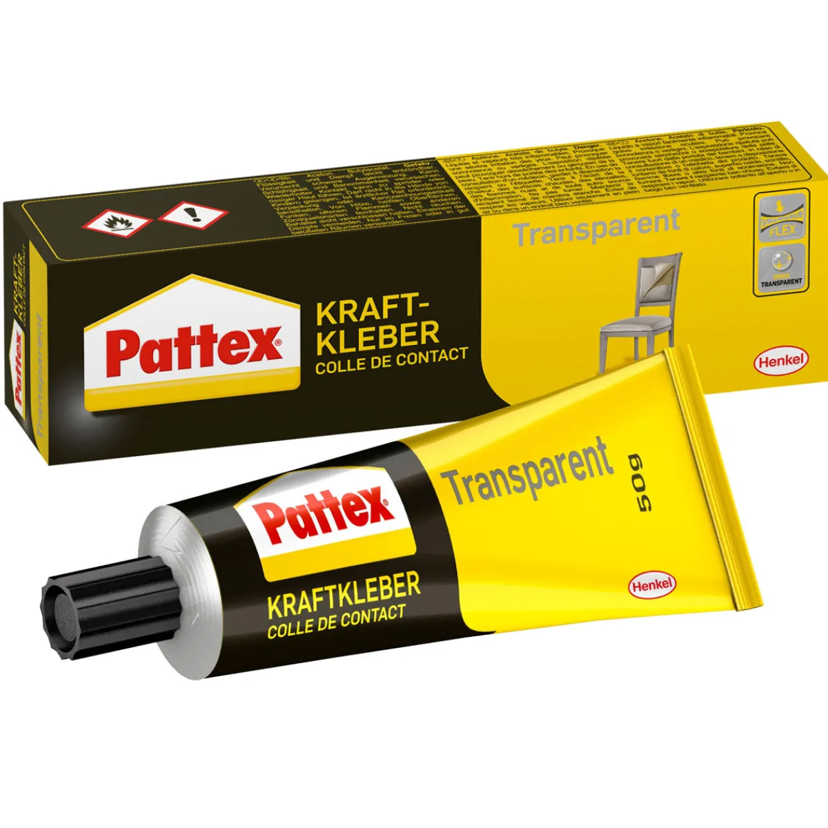 Best Pattex Kraftkleber Transparent 50 g
