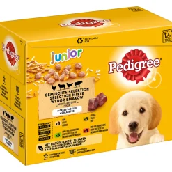 New Pedigree Hundefutter MP Junior 4 Sorten 12 x 100 g