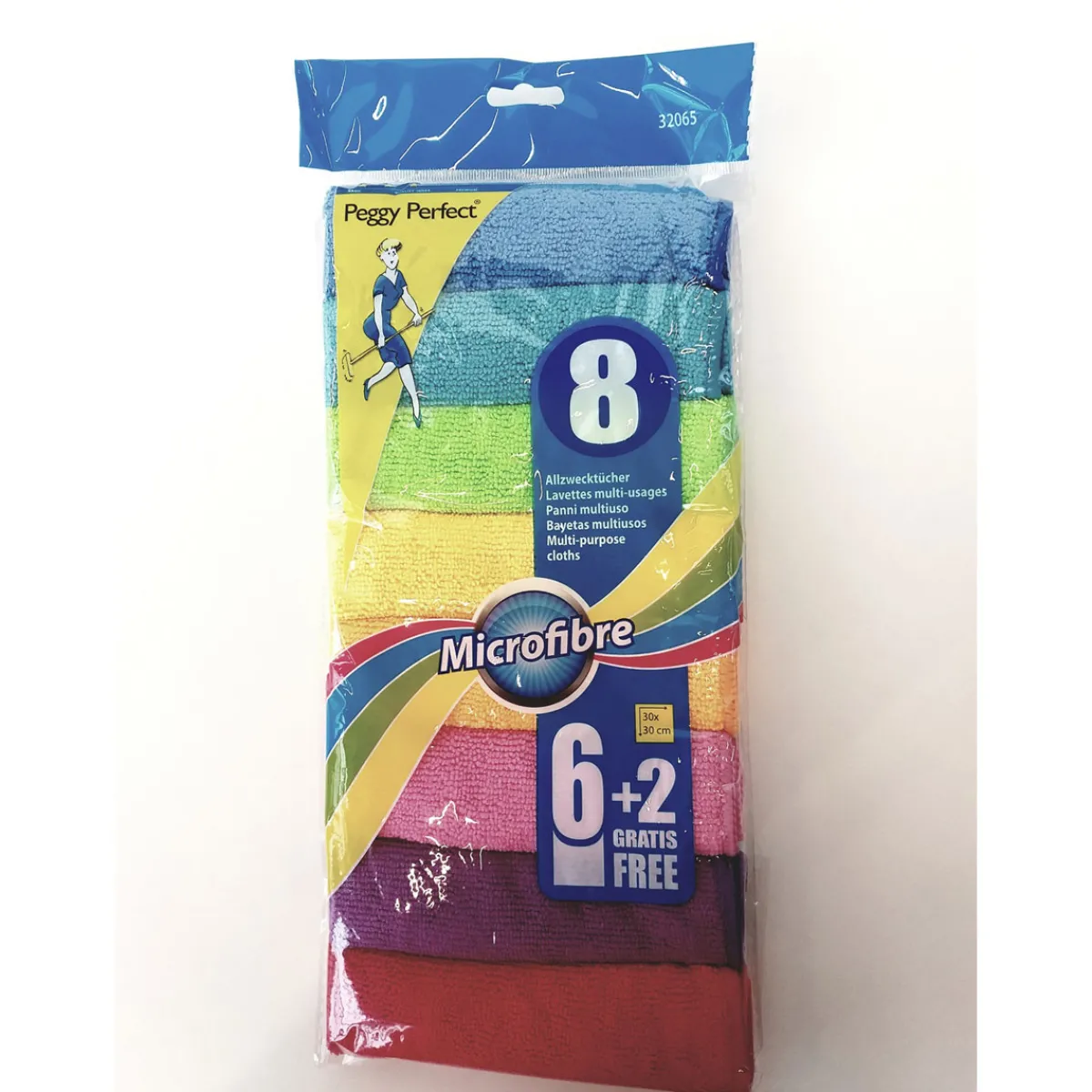 Sale Peggy-Perfect Mikrofasertücher Multicolor 8 Stück bunt