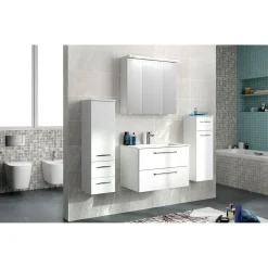 Discount Pelipal Midischrank Trentino weiß hochglanz 30 x 109 x 33 cm