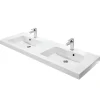 Sale Pelipal Mineralmarmor-Waschtisch Volterra weiß Fokus 5015 148,2 x 7,6 x 50,8 cm