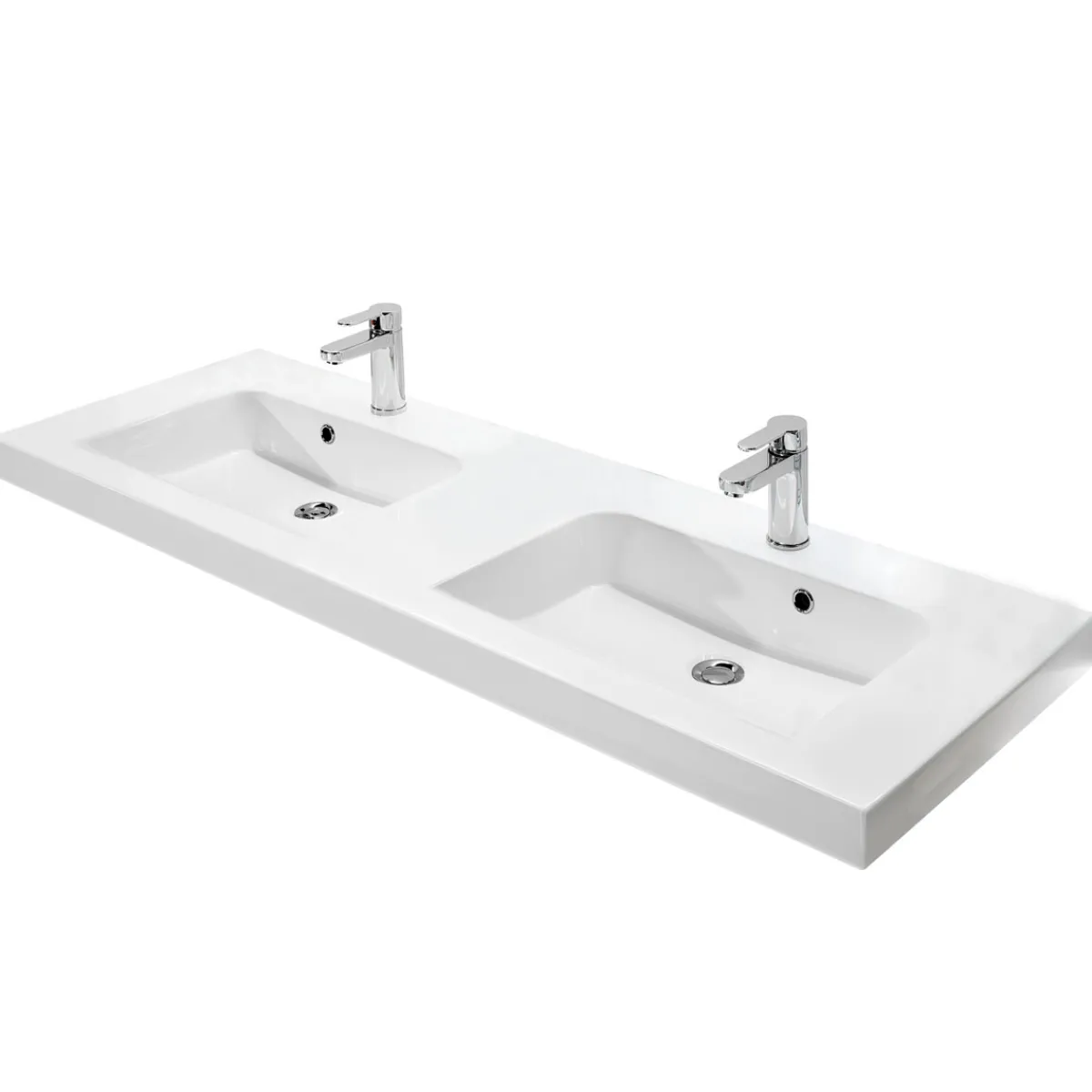 Sale Pelipal Mineralmarmor-Waschtisch Volterra weiß Fokus 5015 148,2 x 7,6 x 50,8 cm