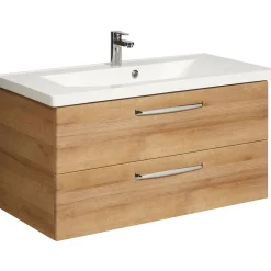 Best Pelipal Waschtischunterschrank Trentino Eiche 105 x 51 x 49 cm