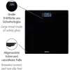 Best Wenko Personenwaage LED 28x28cm, schwarz