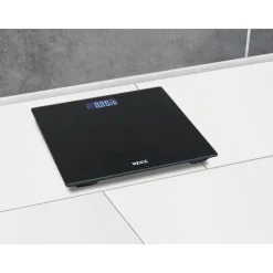Best Wenko Personenwaage LED 28x28cm, schwarz