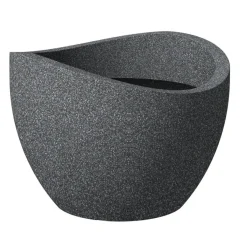 Clearance Scheurich Pflanzengefäß 250/50 Schwarz-Granit