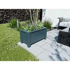 Discount Pflanzkasten Fichte anthrazit 80x40x40cm