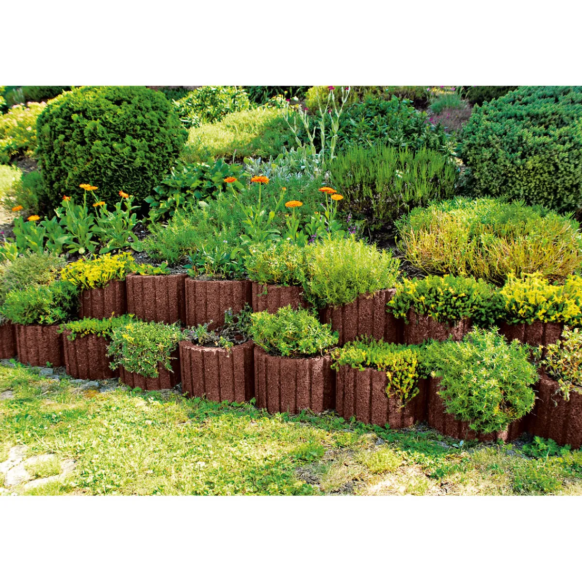 Outlet Lusit Pflanzring groß erdbraun 48x30 cm45 kg