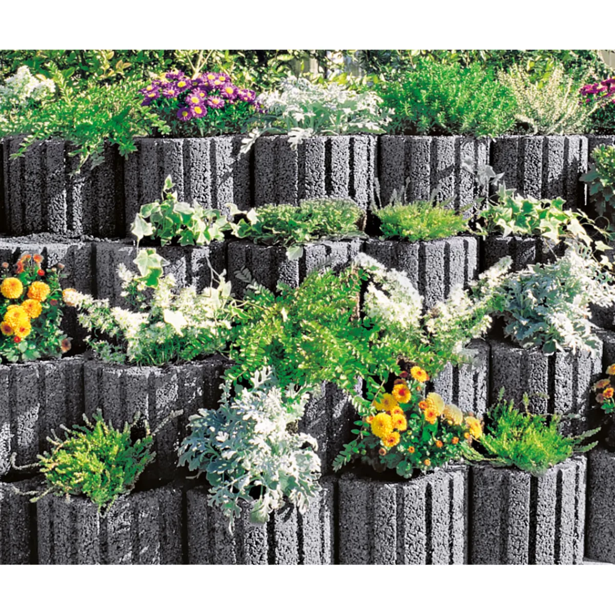 Outlet Lusit Pflanzring groß grau cm45 kg