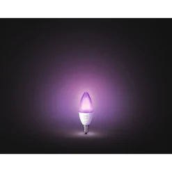 New Philips Hue LED-Kerze White und Color 5,3W 2 Stück