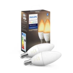 Clearance Philips Hue LED-Kerze White 5,2W 2 Stück