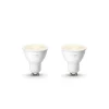 New Philips Hue LED-Reflektor White 5,2W 2 Stück