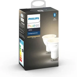 New Philips Hue LED-Reflektor White 5,2W 2 Stück