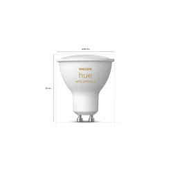 New Philips Hue LED-Reflektor White Ambiance 2er-Set GU10 5W
