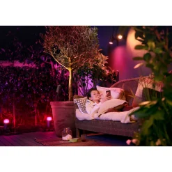 Sale Philips Hue LED-Wegeleuchte Calla schwarz