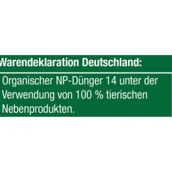 Hot Plantiflor Bio Hornspäne 2,5 kg