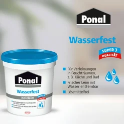Hot Ponal Holzleim Wasserfest 760 g