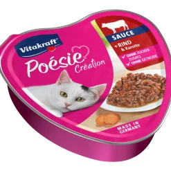 Best Vitakraft Poésie Sauce Rind und Karotte 85g Schale