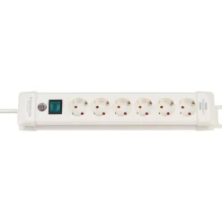 Online Brennenstuhl Premium-Line fach weiss DE3m H05VV-F3G1,5 mit Schalter