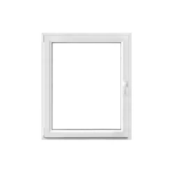 Clearance PVC Fenster 71 3-fach Glas 0750/1000LS1flg. DK weiss/weiss
