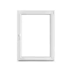 Best PVC Fenster 71 3-fach Glas 0750/0750RS1flg. DK weiss/weiss