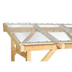Discount PVC-Wellpappe Sinus transparent 200 x 90 cm
