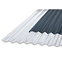 Discount PVC-Wellpappe Sinus transparent 200 x 90 cm