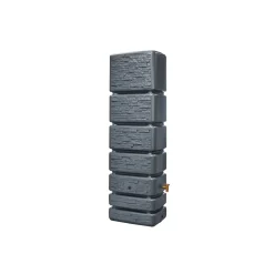 Best 4rain SLIM STONE DECOR Wandtank 350 Liter graphite grey