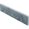 Outlet Lusit Rasenbord, grau mit Nut und Feder100x25x5 cm