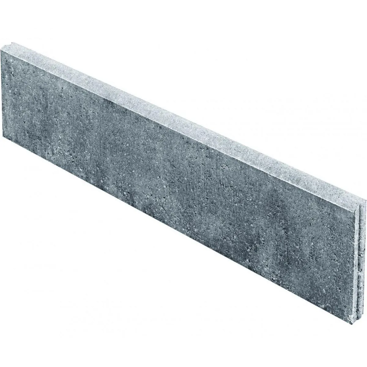 Outlet Lusit Rasenbord, grau mit Nut und Feder100x25x5 cm