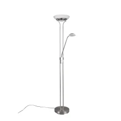 Reality LED-Deckenfluter Orson silber