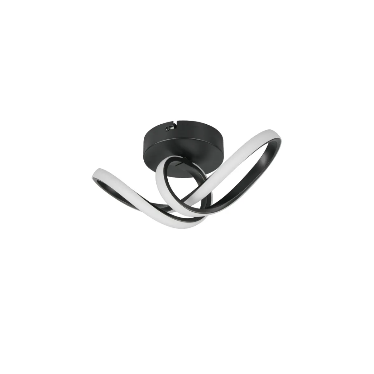 Online Reality LED Deckenleuchte RUSA schwarz