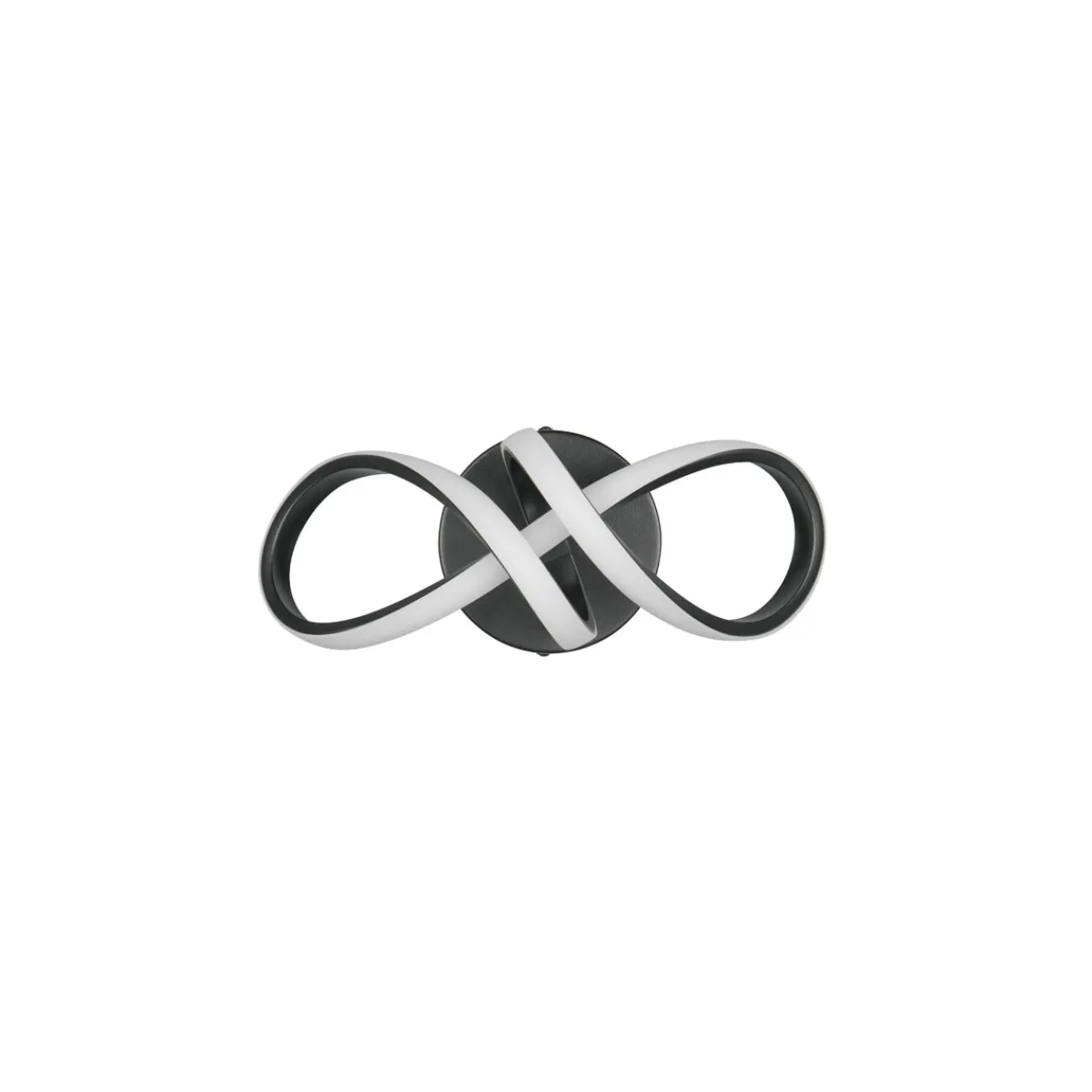 Online Reality LED Deckenleuchte RUSA schwarz