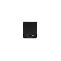 Clearance Reality LED Wandleuchte GENIE schwarz eckig