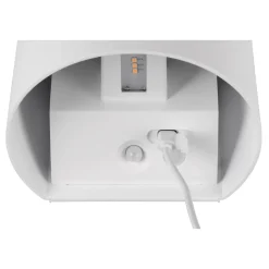 New Reality LED Wandleuchte GENIE weiß halbrund