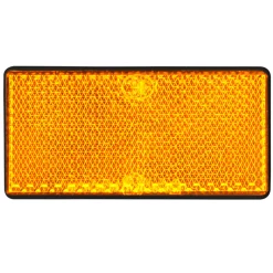 Discount Reflektor orange viereckig 2 Stueck