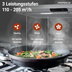 Respekta Dunstabzugshaube DH540IXL inox