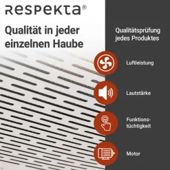 Hot Respekta Dunstabzugshaube DH620WL weiss