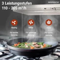 Hot Respekta Dunstabzugshaube DH620WL weiss