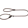 Online Hunter Retriever-Leine Freestyle 8/170mit Stoppring, Tau braun
