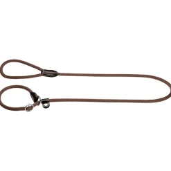 Online Hunter Retriever-Leine Freestyle 8/170mit Stoppring, Tau braun