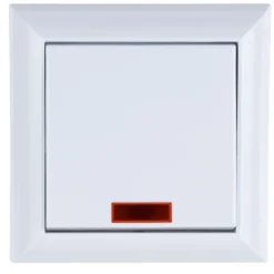Outlet REV Ritter AP-Schalterprogramm PlanoLuxe weiß Kontroll-Wechselschalter