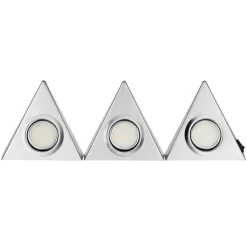 REV Ritter LED-Unterbauleuchte TrianglePromo 3 x 1,8W m Schalter