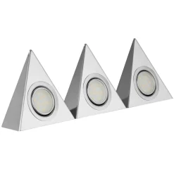 REV Ritter LED-Unterbauleuchte TrianglePromo 3 x 1,8W m Schalter