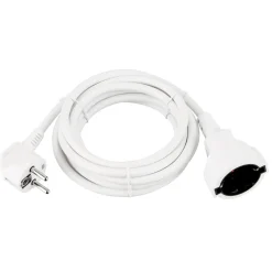 Online REV Ritter Verlängerung Schutzkontakt Kunststoff H05VV-F 3G1,5² 3m weiß