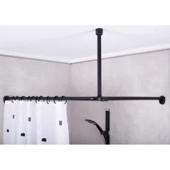Hot Ridder Deckenstütze Wien Durchmesser 25 mm ca 55 cm schwarz