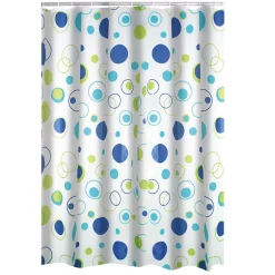 Discount Ridder Duschvorhang Kreise Folie 180 x 200 cm