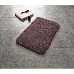 Hot Ridder Teppich Chic 55 x 50 cm stone Polyester-Microfaser