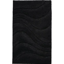 Discount Ridder Teppich La Ola 60 x 90 cm schwarz Polyester