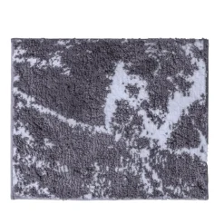 Online Ridder Teppich Marmor 55 x 50 cm grau-weiß Polyester-Microfaser